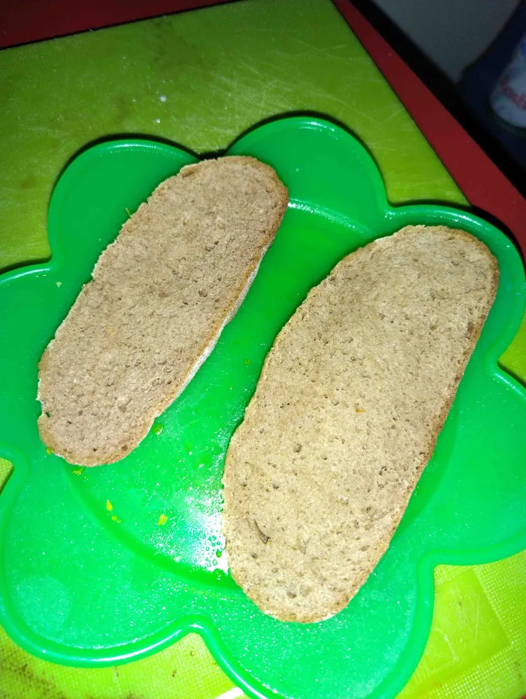 Bauernbrot geschnitten