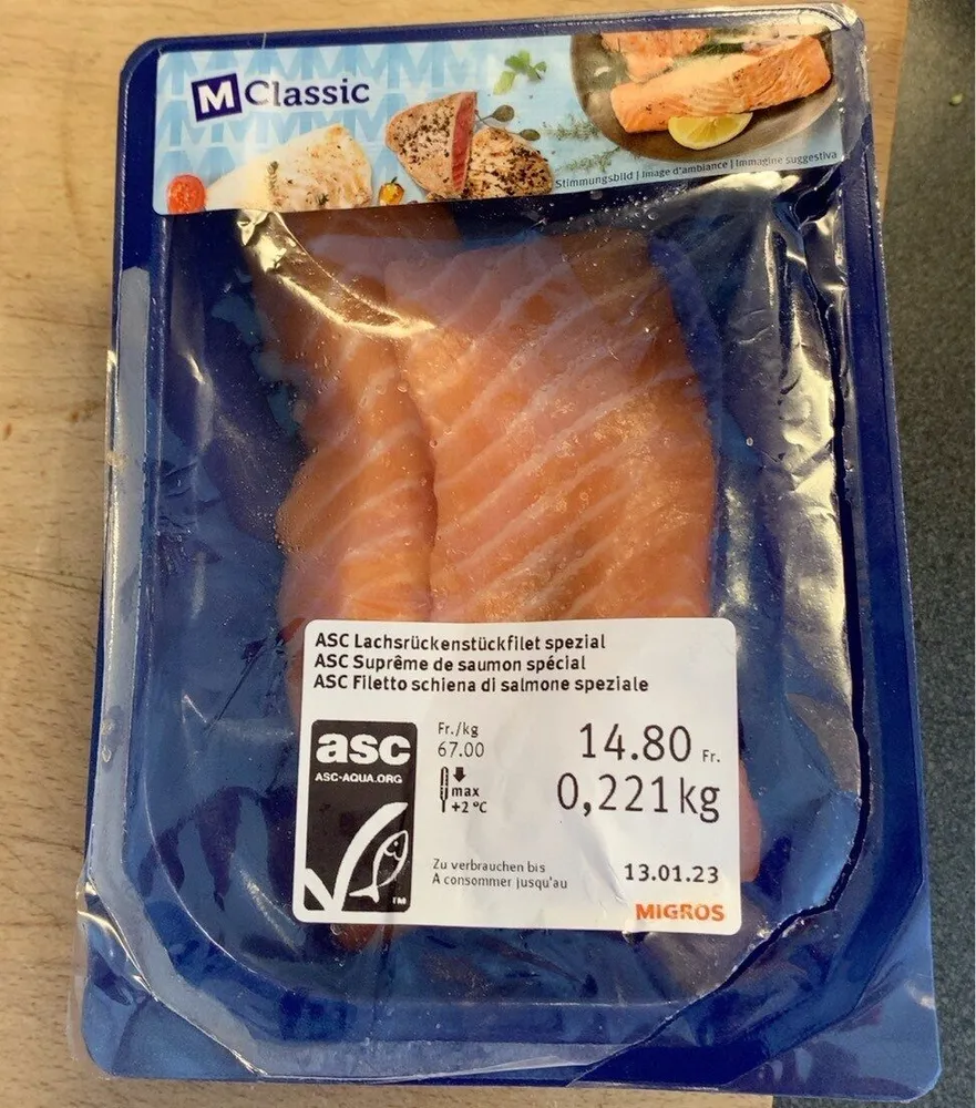 ASC suprême de saumon special