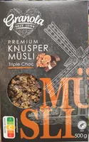 Premium Knusper Müsli Triple Choc