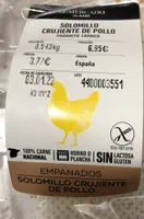 solomillo crujiente de pollo