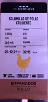 Solomillo de pollo crujiente