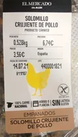 Solomillo crujiente pollo