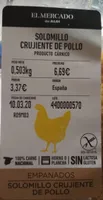 Solomillo crujiente de pollo