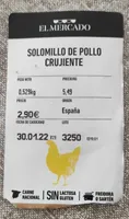 Pollo empanado