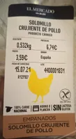 Solomillo crujiente de pollo