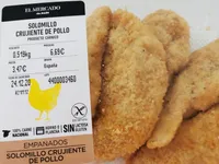 Solomillo crujiente de pollo