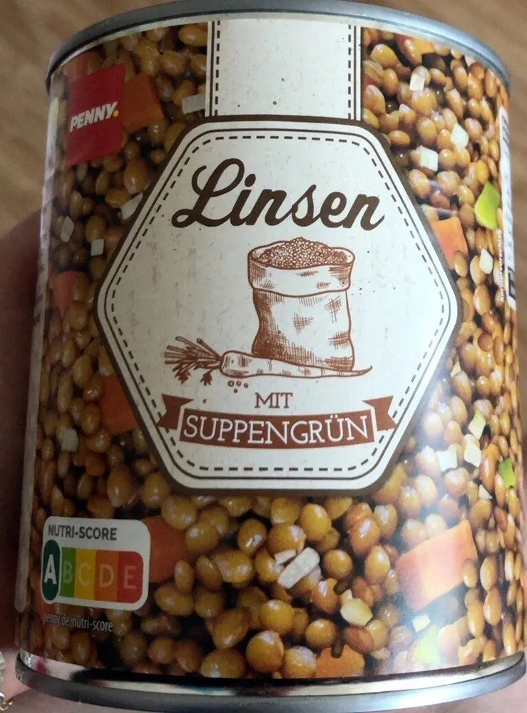 Linsen mit Suppengrün