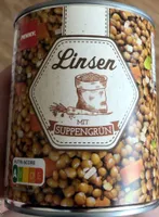 Linsen mit Suppengrün