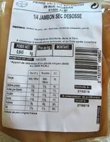 Jambon sec desosse