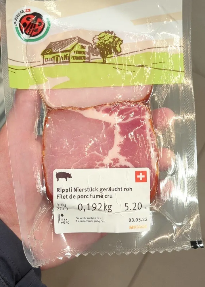Rippli Nierstück roh