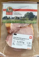 Filet de porc fumé cru