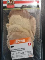 Escalope de porc panée