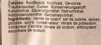 Viande séchée