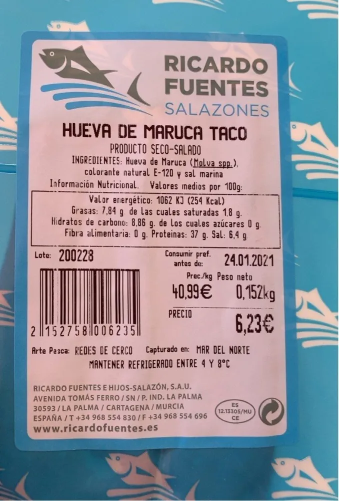 Hueva de maruca