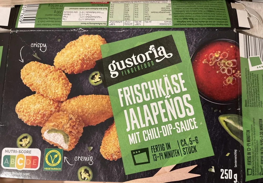 Frischkäse Jalapeños