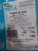 Mojama de atún
