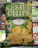 KESSEL CHIPS SOUR CREAM & DILL STYLE
