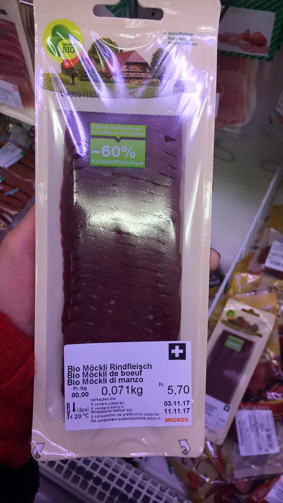 Bio Möckli de boeuf