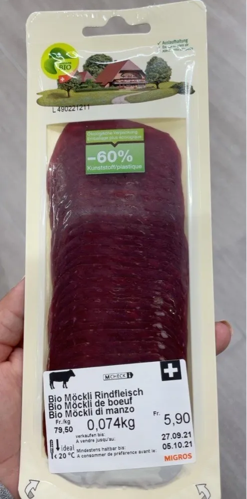 Bio Möckli de boeuf
