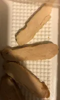 Filets de poitrine de poulet, coupé