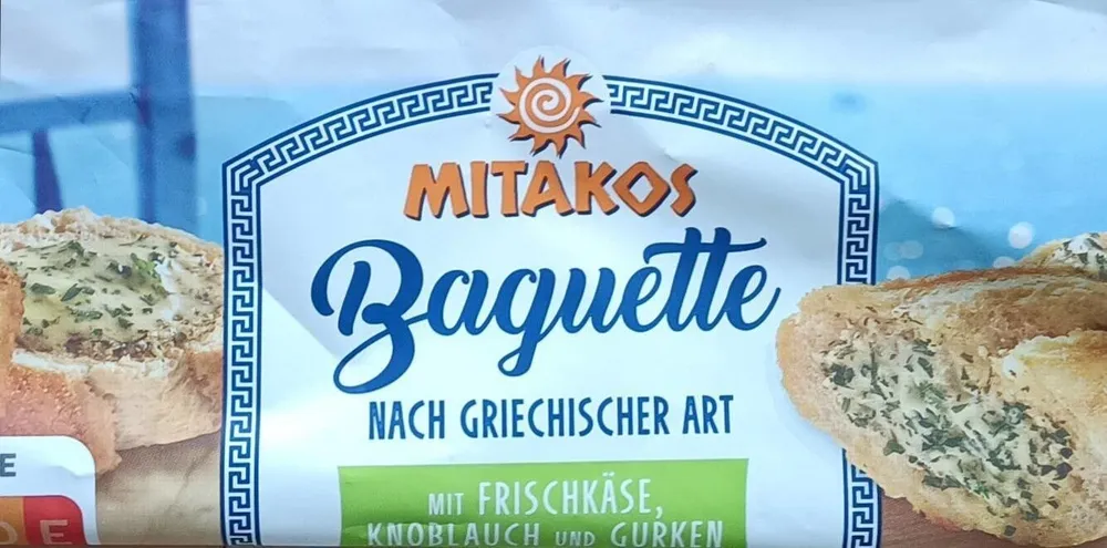 Baguette nach griechischer Art