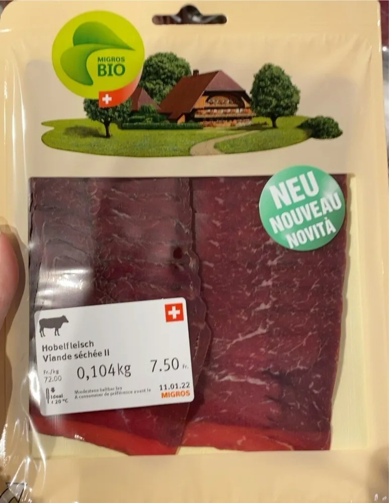 Viande séchée Bio