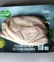Pechuga de pollo fileteada ecologica