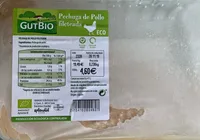 Pechuga de Pollo fileteada