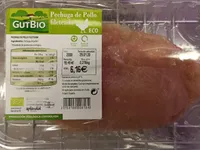 Pechuga de pollo fileteada