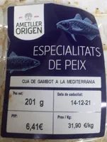 Cua de gambot a la mediterranea
