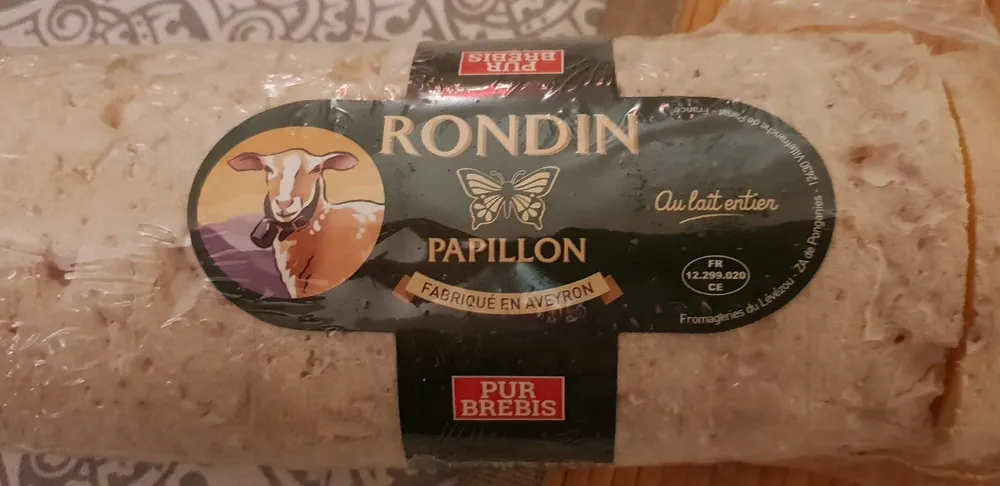 Rondin papillon
