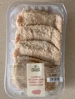 Llibret de llom amb pernil cuit i formatge