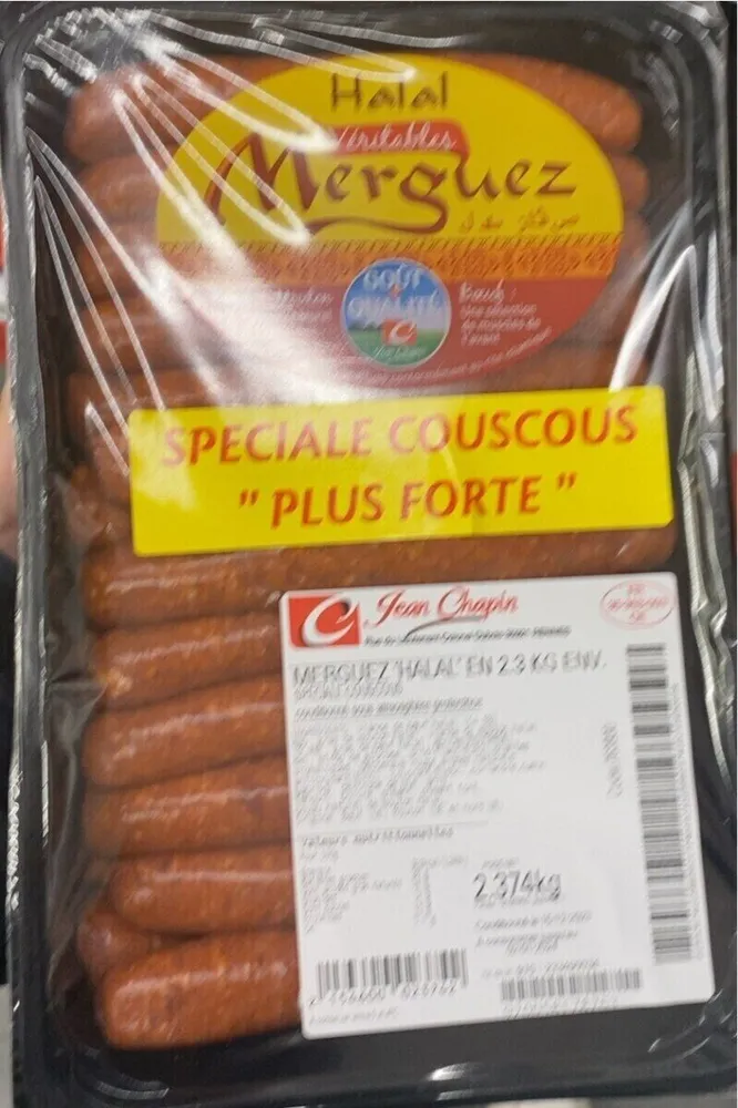 Merguez halal couscous