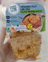 Veganes Filet Like Fish Olive Knoblauch