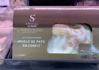 Muslo de pato en confit