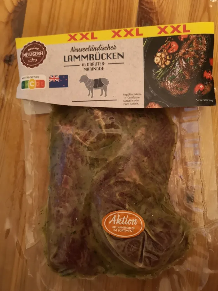 Neuseeländischer Lammrücken