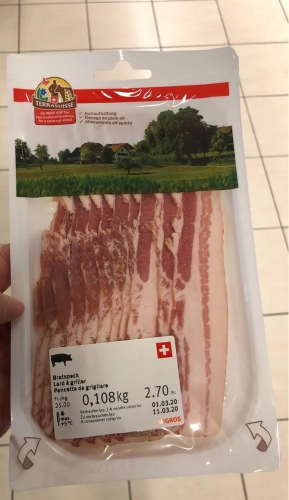 Lard à griller