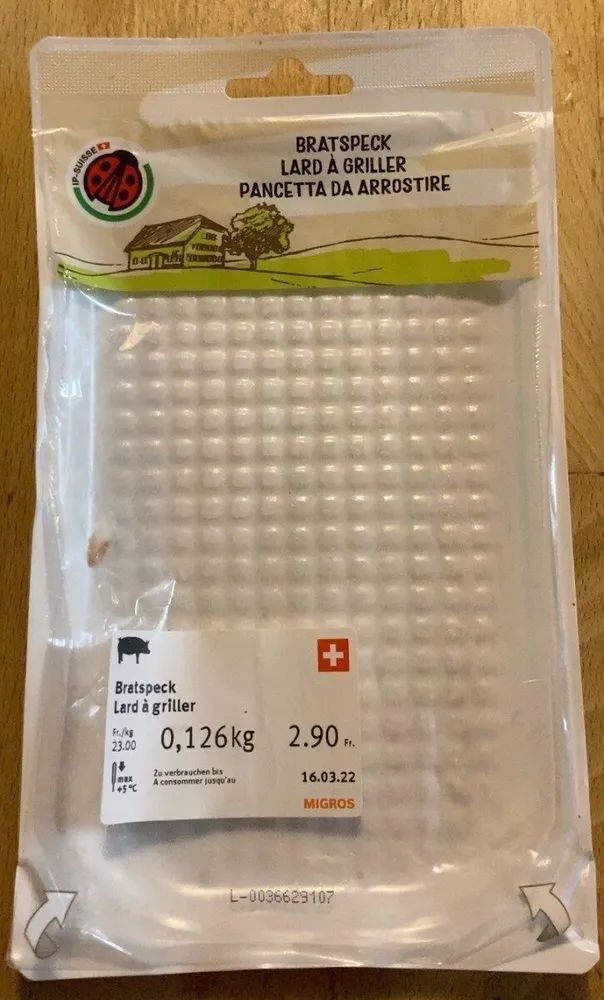 Lard à griller