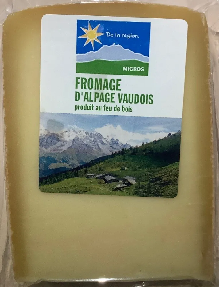 Fromage d'alpage vaudois - Leysin