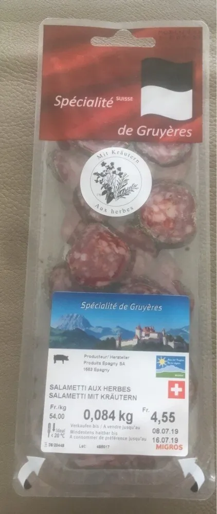 Salametti aux herbes