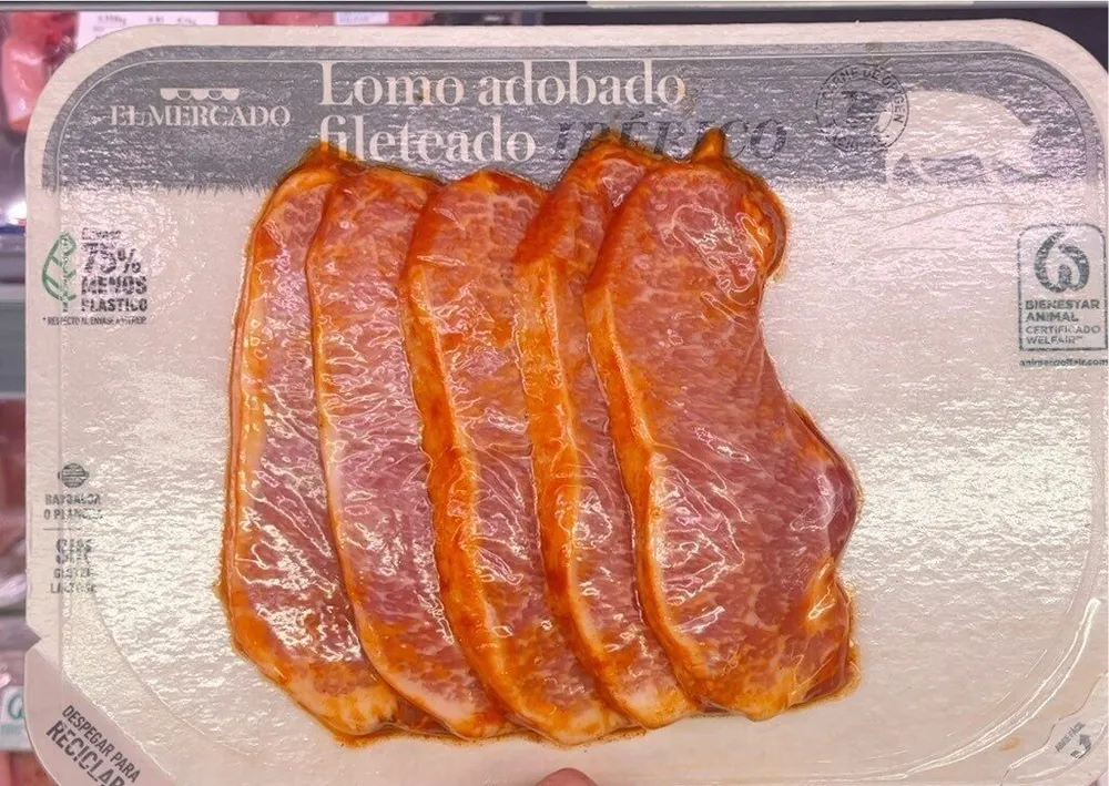 Lomo adobado fileteado