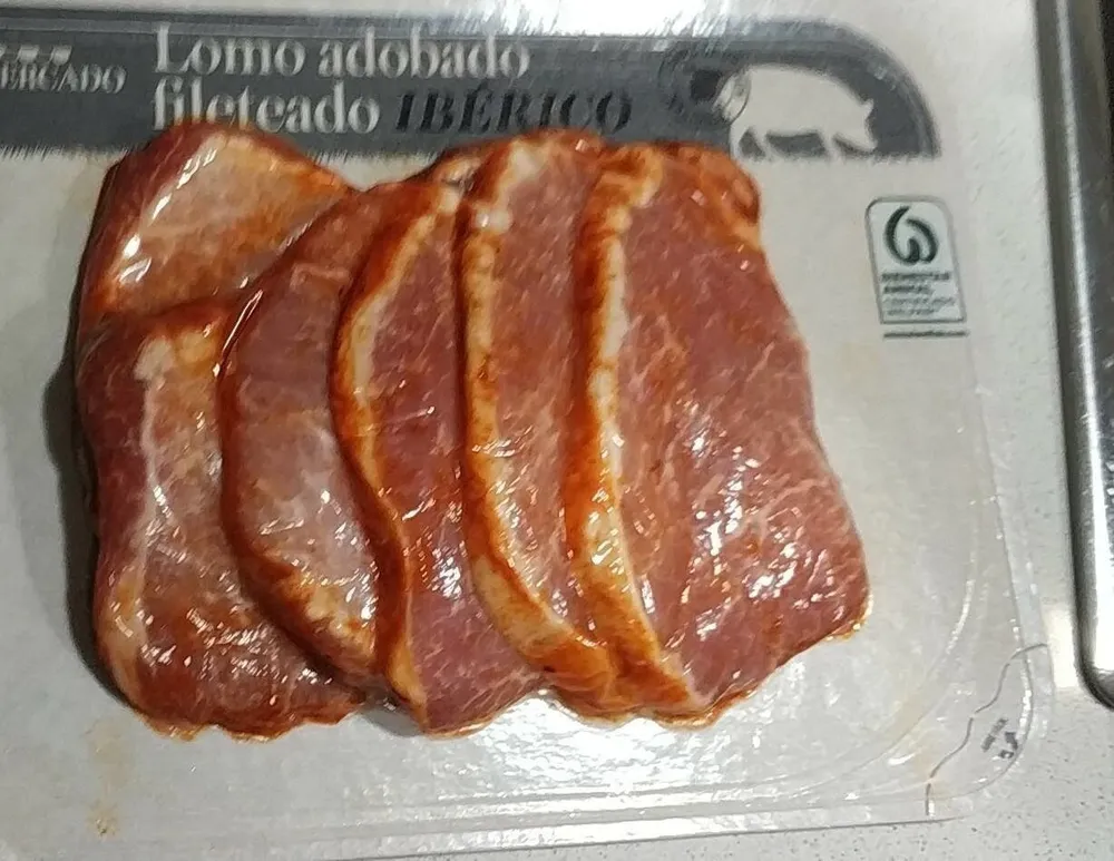 Lomo adobado fileteado ibérico