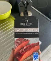 Wildlachs mit mohn