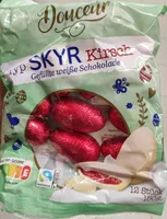 Typ Skyr Kirsch gefüllte Weisse Schokolade