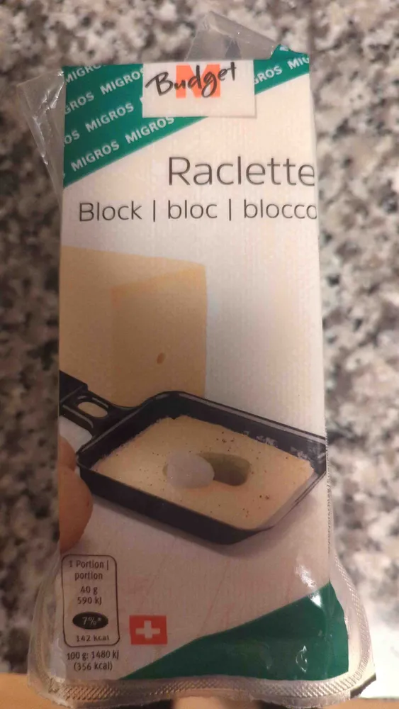 Raclette block