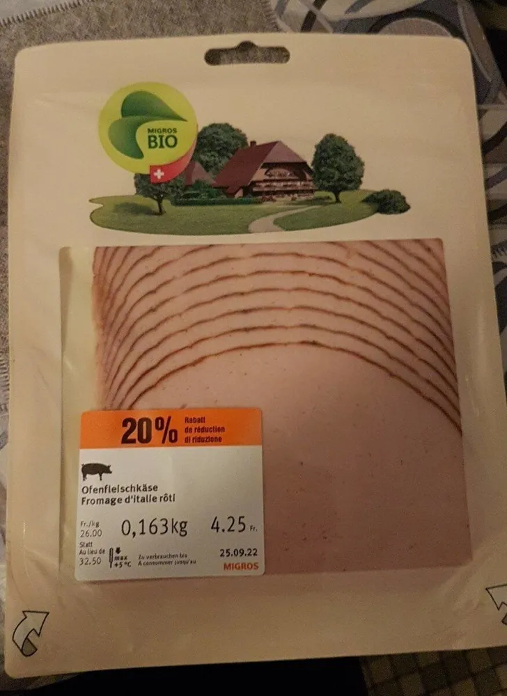 Fromage d'Italie rôti