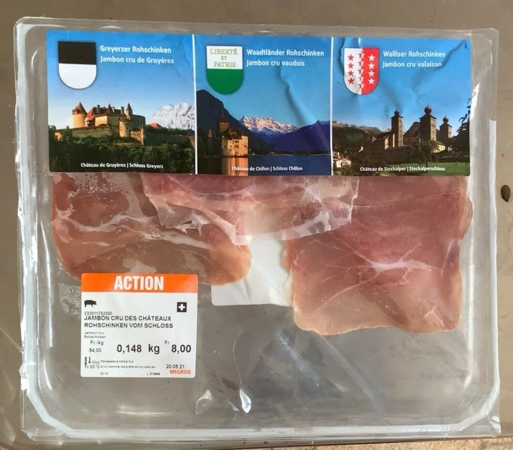 Jambon cru des châteaux