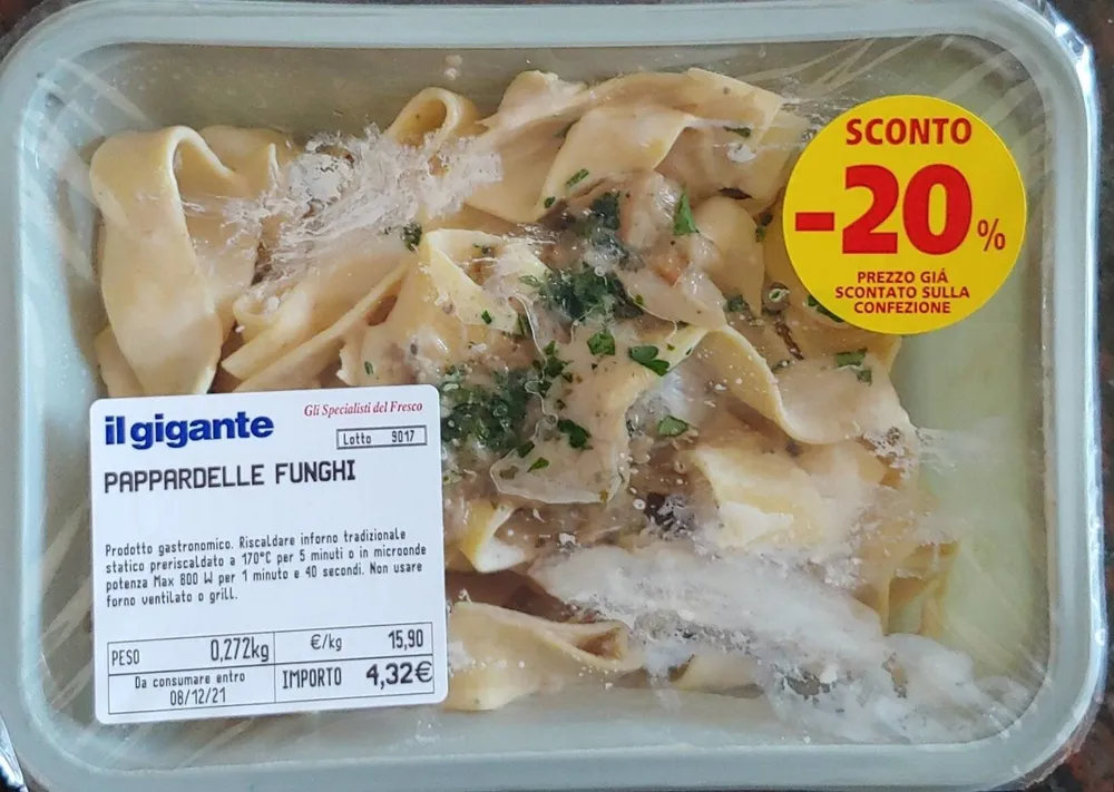 Pappardelle ai Funghi