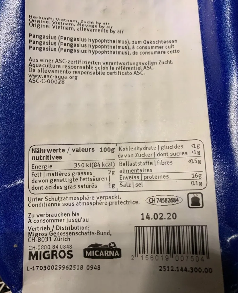 Pangasius