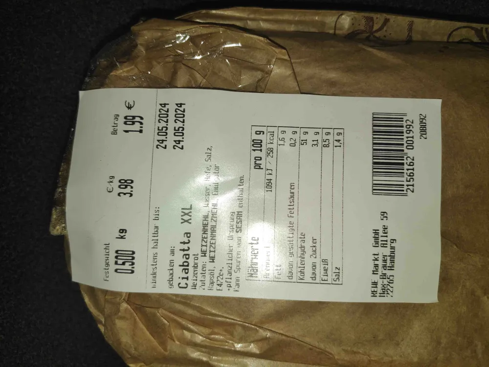 Ciabatta XXL